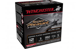 Winchester Ammo SPDG1235 Super Pheasant Diamond Grade 12GA 3" 1 5/8oz #5 Shot - 25sh Box