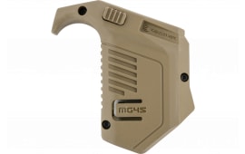 Recover Tactical MG45-02 Angled Mag Pouch Tan Polymer for Glock 10mm Auto, 45 ACP Double Stack Magazines