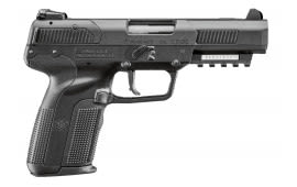 FN  Five-seveN  Bonus Buy - Single Action, 5.7mmX28mm Pistol 4.8" BBL, Black Poly Grip - W / 3-10 Round Mags and Bonus 20 Round Mag - FN3868929302