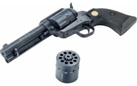 Chiappa CF340.155D 1873 Single Action Army 22LR/22 Magnum Single 22 LR 4.75" 10 Black Synthetic Black