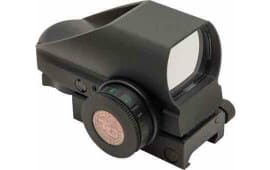 Truglo Tru-Brite Dual Color Open Red Dot Sight - 24x34mm 5 MOA Red/Green Dot  Black