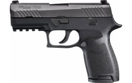 Sig Sauer 320F9B P320 Full Size Double 9mm Luger 4.7" 17+1 CS Black Polymer Grip/Frame Grip Black Nitron Stainless Steel