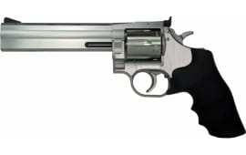Dan Wesson 01932 715 357 Magnum DA/SA 357 Magnum 6" 6 Black Rubber Stainless