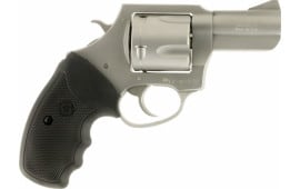 Charter Arms 74520 Pit Bull Single 45 ACP 2.5" 5rd Black Rubber Grips Stainless