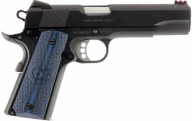 Colt O1972CCS 1911 Competition 70 Series Single 9mm Luger 5" 9+1 Blue G10 w/Logo Grip Blued Carbon Steel