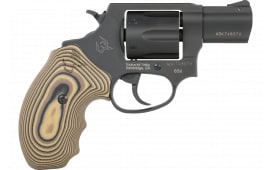 Taurus 285621VZ19 856 6rd 2", Matte Black Carbon Steel, Brown VZ Cyclone Grip Revolver