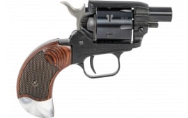 Heritage Mfg BK22B1BHRWP Barkeep 1.68" 6rd, Black Metal Finish, Rosewood/Pearl Birdshead Grip Revolver