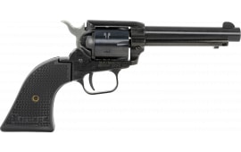 Heritage Mfg RR22B4PG Rough Rider 4.75" 6rd, Black Cerakote, Black Polymer Grip Revolver
