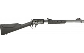 Rossi RP22181SYEN07 Gallery 15+1 18", Black, Engraved Rec, Synthetic Stock