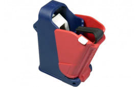 Maglula UP60US Lula Loader & Unloader Double & Single Stack Style made of Polymer with Red, White, and Blue Finish for 9mm Luger, 45 ACP Pistols