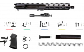 Aim Sports AR5CUB9 Complete Build Kit 5.56x45mm NATO 10.50" Black Nitride Barrel 7075-T6 Aluminum Black Anodized Receiver 10" M-LOK Handguard for AR-15