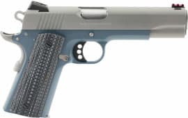 Colt O1072CCSBT 1911 Competition 70 Series 9mm Luger 5" 9+1 Blue G10 w/Logo Grip Stainless Steel