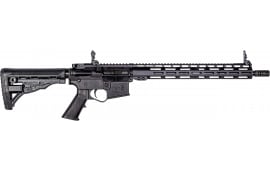 ET Arms Inc ETAGOMEGA556ML1510 16" 10+1, Black, Polymer Rec, ATI SR-1 Stock, A2 Grip, Flip-Up Sights