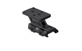SwampFox - Rebel Riser Mount - Adjustable Height Dot Sight Mount For Picatinny Rail - Fits RMR Footprint Red Dots - 1.6" Lower, 1/3 Co-Witness, 1.4" Absolute Co-Witness - RR-DSM-1913