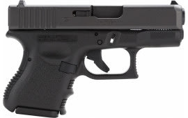 Glock PI3950201 G39 Standard Double 45 GAP 3.42" 6+1 Black Polymer Grip/Frame Grip Black