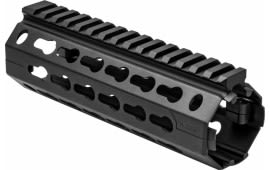 NcSTAR AR15 KeyMod Handguard Carbine Length Two Piece Drop In Aluminum Black VMARKMC