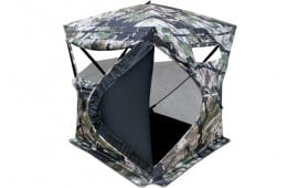 Primos 65112 Full Frontal Ground Veil Camo 150D Polyester 58" x 58", 67" High
