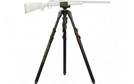 Primos 65900 Trigger Stick Apex Tripod made of Aluminum with Carbon Fiber/Flat Dark Earth Accent Finish, 28"-62" Vertical Adjustment & Rubber Feet
