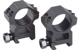 Traditions A764M Tactical Rings For AR Platform Medium 30mm Tube Matte Black