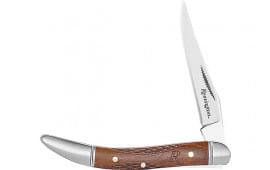 Remington 15659 Woodland Toothpick Folding Stainless Steel Blade Brown w/Remington Logo Wood Handle