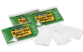 Remington 18411 Rem Oil Cleans/Lubricates/Protects Single Pack Wipes 12 Per Pack