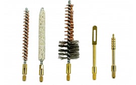 KleenBore 556-SET MSR/AR Platform Accessory Cleaning Set #8-32 Thread Cotton Mop Bore Brush Bronze Bristles