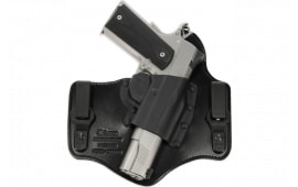 Galco KT801RB KingTuk Deluxe IWB Black Kydex/Leather UniClip Fits Glock 43/43X/Springfield Hellcat Pro Left Hand