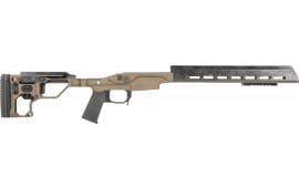 Christensen Arms 8100000104 Modern Precision Rifle Chassis Desert Brown for Rem 700 Short Action