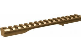 Christensen Arms 8100001207 Scope Base Burnt Bronze Cerakote Aluminum For Remington 700 Rifle Long Action 20 MOA