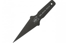 Cold Steel CS80STMA Black Fly Thrower Fixed Plain Black 1055 Carbon Steel Blade/Handle