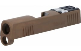 Sig Sauer 8900214 P365 Replacement Slide Coyote Tan with Flush Tritium Night Sights for Sig P365, P365X