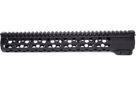 Bowden Tactical J23013 Foundation Handguard 13" M-LOK Full Flat Top , Black Anodized Aluminum Includes Barrel Nut for AR-Platform