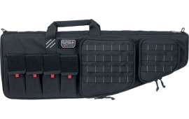 GPS Bags GPST32ARB Tactical AR Case 32" Black 1000D Nylon with Mag & Storage Pockets, Lockable Zippers, External Handgun Pocket & DuPont Teflon Coating