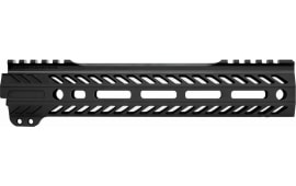Angstadt Arms AA010HGMLT Ultra Light Handguard made of Aluminum with Black Anodized Finish, M-LOK Style, Picatinny Rail & 10" OAL for AR-15 Includes Hardware