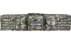 GPS Bags GPSDRC55ACU Double A-TACS AU 600D Polyester with 2 Padded Pistol Sleeves, Molle Webbing & Lockable Zippers 55" L x 12.75" H x 9" W Exterior Dimensions