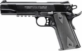 Walther Arms 5170308 1911 Single 22 LR 5" 12+1 Black Polymer Grip Black w/ Rail