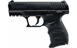Walther Arms 5080300 CCP Single 9mm 3.5" 8+1 Integral Grip Black Frame W / Cerakote Black Slide... 2 Mags