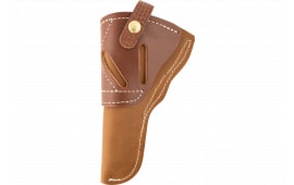 Hunter Company 2600-4 Range Ride OWB Size 4 Chestnut Tan Leather Belt Slide Fits SA Revolver Fits 4.50-5" Barrel Ambidextrous Hand