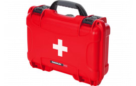 Nanuk 909FSA9 909 First Aid Case Red Resin with Latches 11.40" L x 7" W x 3.70" H Interior Dimensions