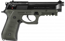 Recover Tactical BC2-03 Grip & Rail System OD Green Polymer Picatinny for Most Beretta 92 & M9 Models