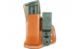 Desantis Gunhide A85TJLLZ0 Hidden Cache Mag Pouch IWB 9mm, 40 S&W Tan Steer Hide