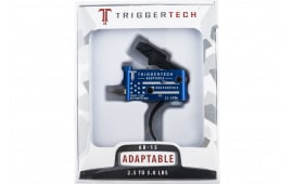 TriggerTech AR0TBB25NNC Adaptable Independence Trigger AR-15 Red & Blue with White Engraving Two-Stage Curved 2.50-5 lbs