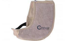 Caldwell 350010 Past Field Recoil Shield Ambidextrous Tan Leather/Cloth