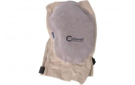 Caldwell 330110 Past Super Mag Plus Recoil Shield Suede Leather/Cloth Tan