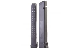 Glock Compatible High Cap 9mm 33 Round Drop Free Mag by SGM Tactical
