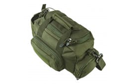 NcStar CVSRB2985G VISM Range Bag with Small Size, Side Pockets, PALs Webbing, Carry Handles, Pockets & Green Finish