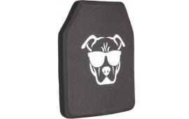 Guard Dog Body Armor Standalone 10X12 Level IV Ballistic Plate - Single Curve - Shooter Cut - Tested to NIJ Standards - IVPLATE