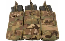 Guard Dog Body Armor Triple Magazine Pouch - Holds (3) AR-15 Magazines - Multicam - TRIPLEMAG-MC