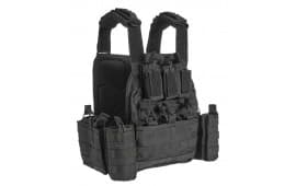Guard Dog Body Armor Sheppard Plate Carrier - Black- W/ Quick Disconnects - SHEPPARD-BLK