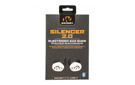 Walker's GWPSLCR2BTWHT Silencer 2.0 Polymer In The Ear White Adult